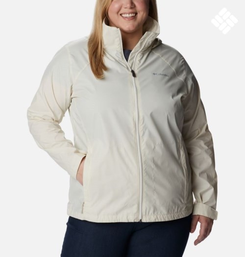 Columbia Switchback III Jakke Dame Beige | Plus Size 54907G